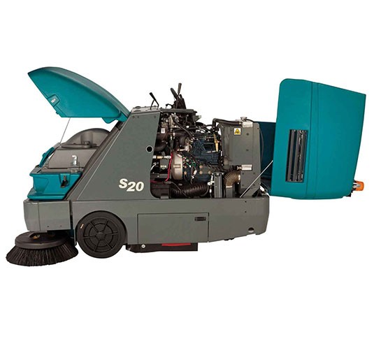S20 Compact Ride-On Sweeper alt 3